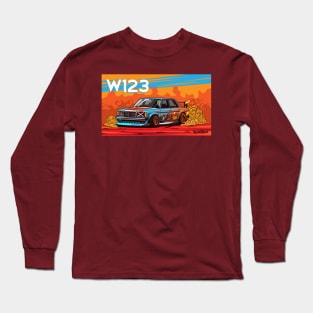 W123 restomod Long Sleeve T-Shirt